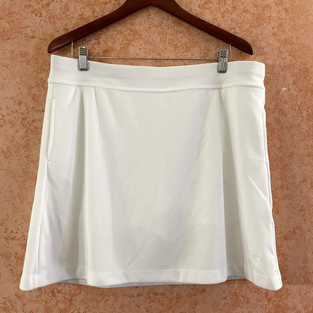 CALLAWAY White Skort size XL
